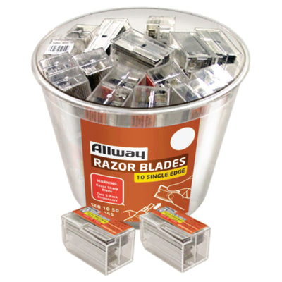Allway Steel Single Edge Razor Blade 1-9/16 in. L