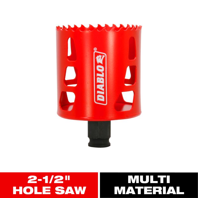 Diablo Snap-Lock Plus 2-1/2 in. Bi-Metal 2-3/8 in. L Hole Saw