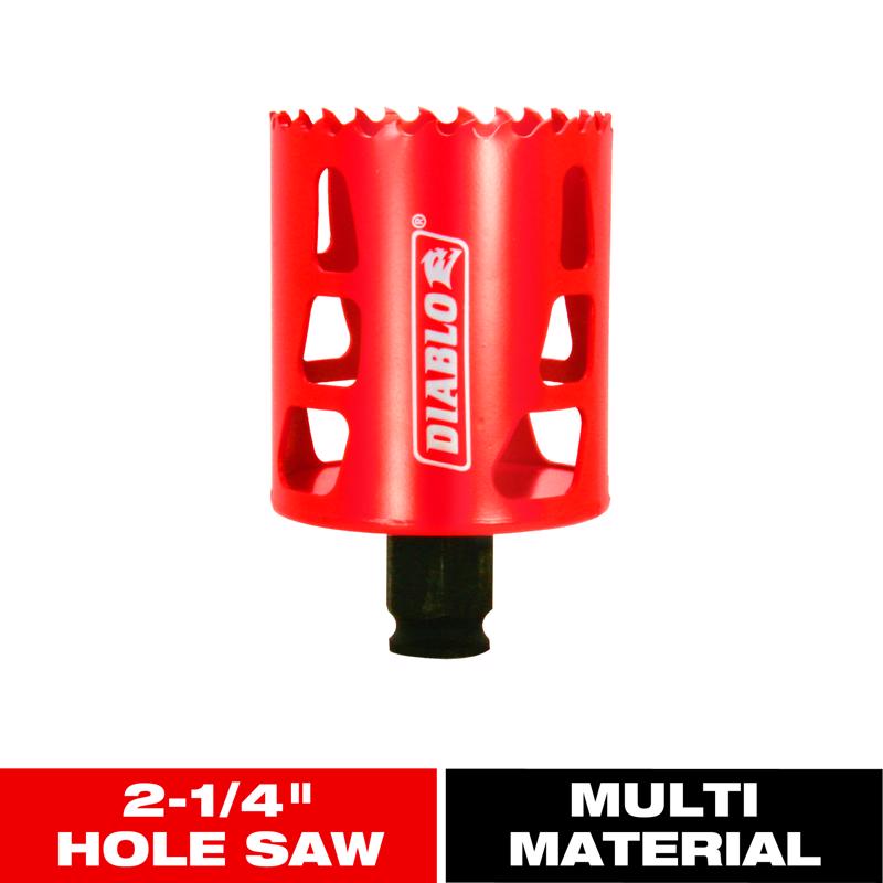 Diablo Snap-Lock Plus 2-1/4 in. Bi-Metal 2-3/8 in. L Hole Saw