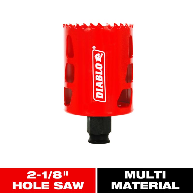 Diablo Snap-Lock Plus 2-1/8 in. Bi-Metal 2-3/8 in. L Hole Saw