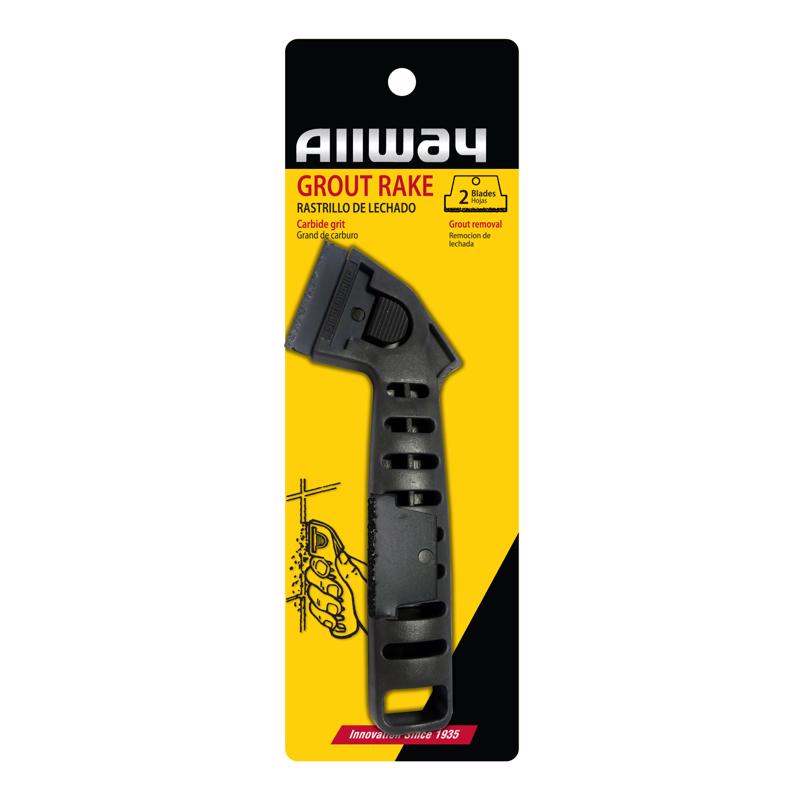 Allway 8.5 in. H X 2.75 in. W Carbide Grit Grout Rake