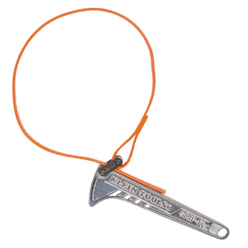 Klein Tools Grip-It Adjustable Strap Wrench 6 in. L