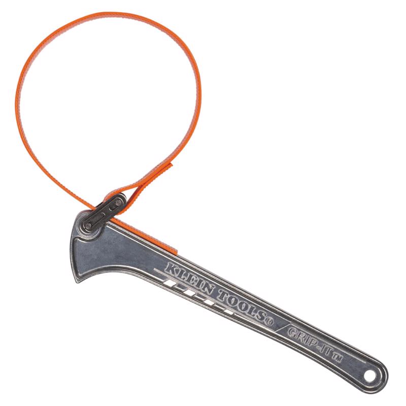 Klein Tools Grip-It Adjustable Strap Wrench 12 in. L