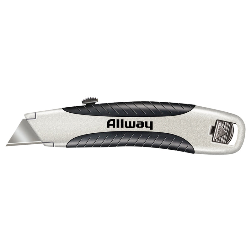Allway 8.6 in. Utility Knife Black