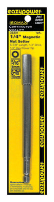Eazypower Isomax 1/4 in. drive X 6 in. L Steel Magnetic Nut Setter