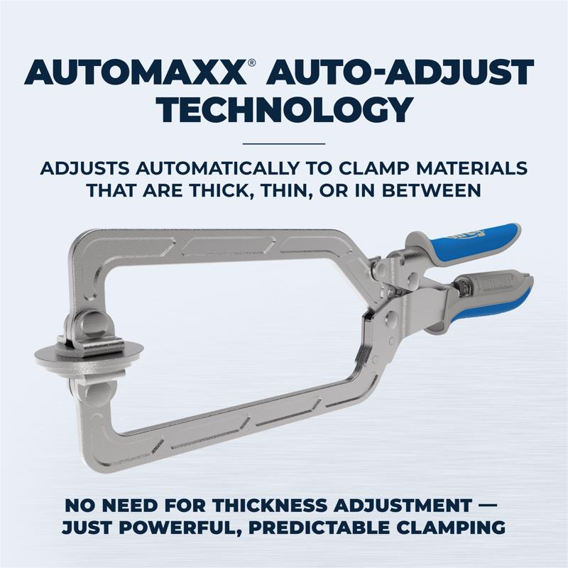 Kreg Automaxx 5 in. X 6 in. D Wood Project Clamp 450 lb