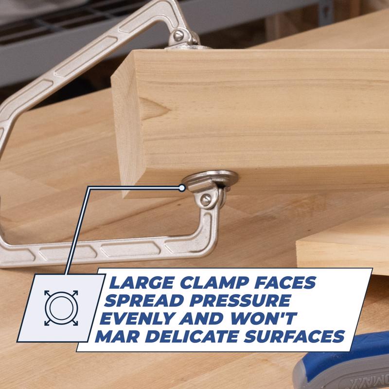 Kreg Automaxx 5 in. X 6 in. D Wood Project Clamp 450 lb