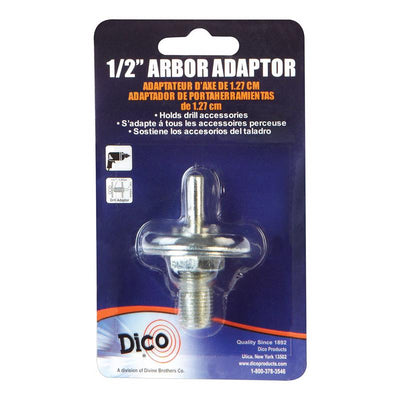 Dico 1/4 in. X 3 in. L Round Arbor Adapter 1/4 in. Round
