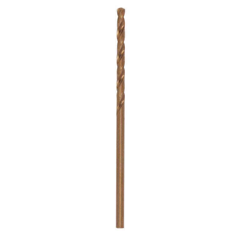 Milwaukee Red Helix 5/64 in. X 2 in. L Cobalt Steel Thunderbolt Drill Bit Round Shank