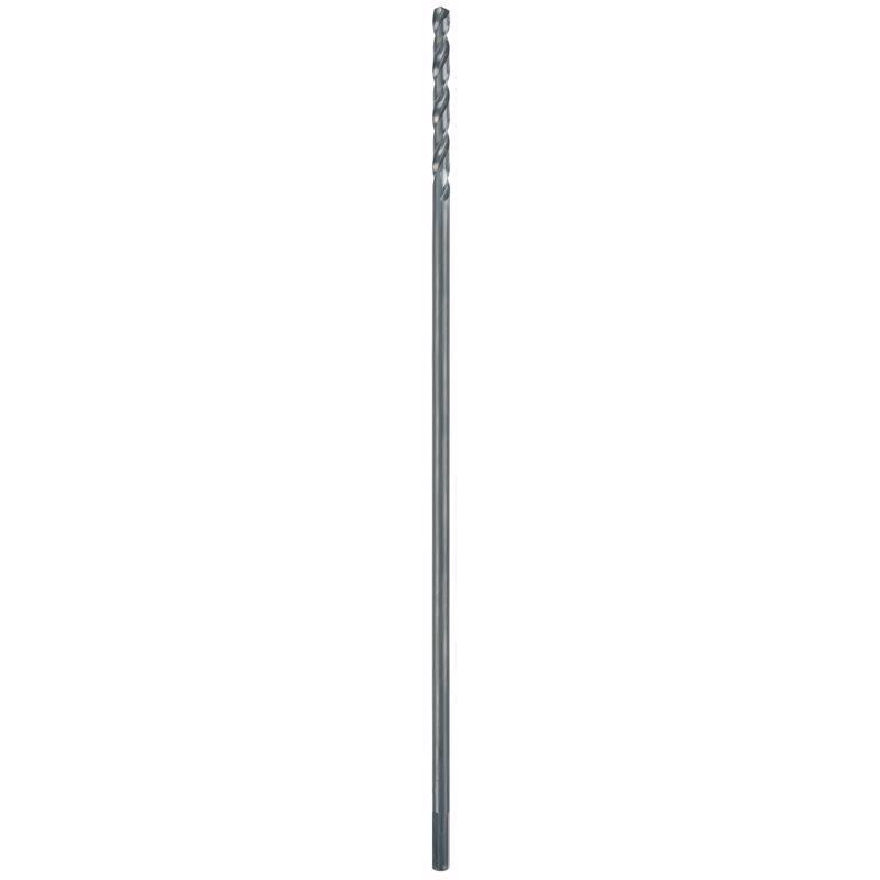 Milwaukee 1/4 in. X 12 in. L Aircraft Length Drill Bit 3-Flat Shank