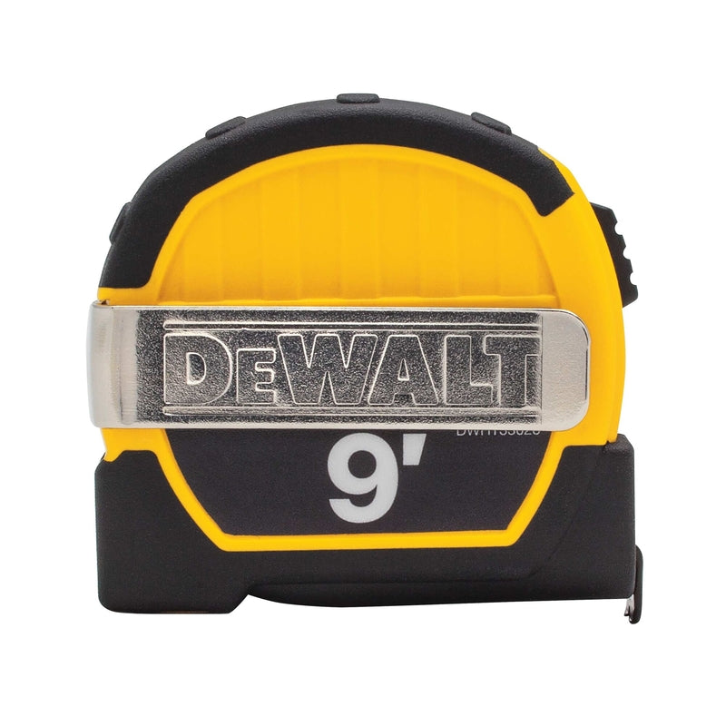 DeWalt 9 ft. L X 0.5 in. W Tape Measure