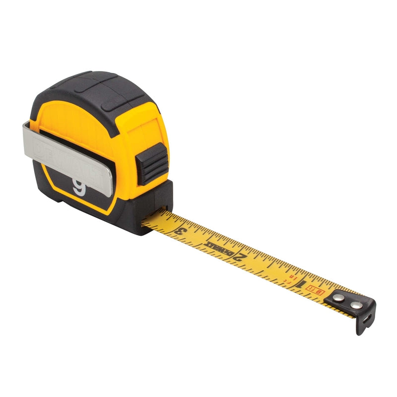 DeWalt 9 ft. L X 0.5 in. W Tape Measure