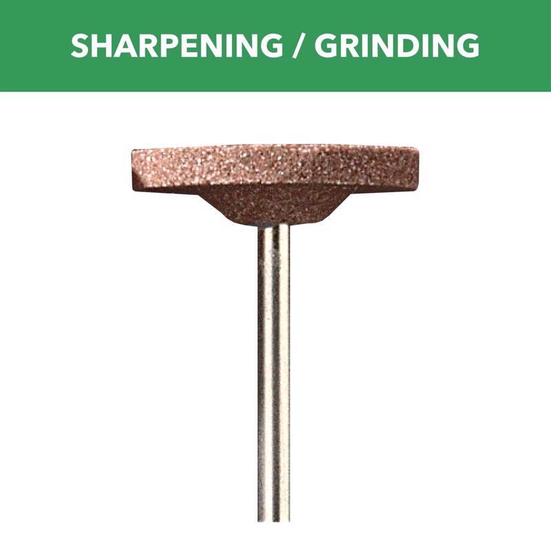 Dremel 1 in. D X 1 in. L Aluminum Oxide Grinding Stone Cylinder 35000 rpm