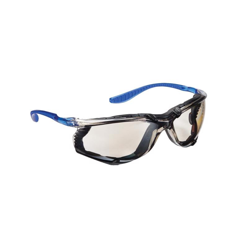 3M Anti-Fog Safety Glasses Black/Blue Frame