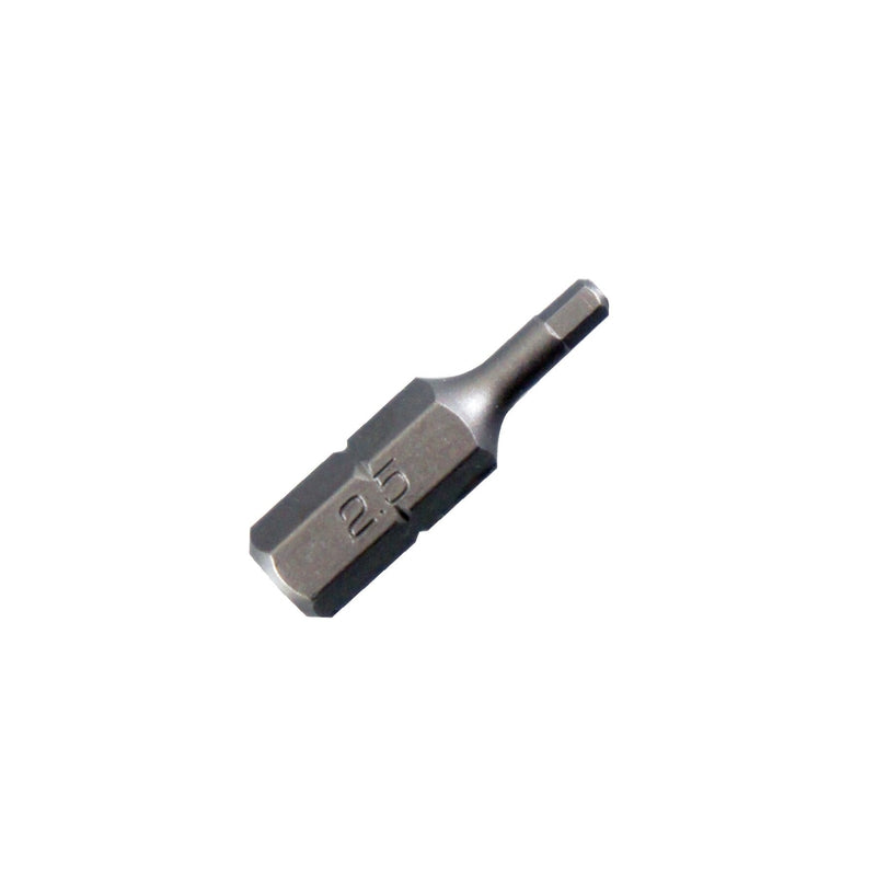 Best Way Tools Hex 2.5 mm X 1 in. L Tamper-Proof Security Bit Carbon Steel