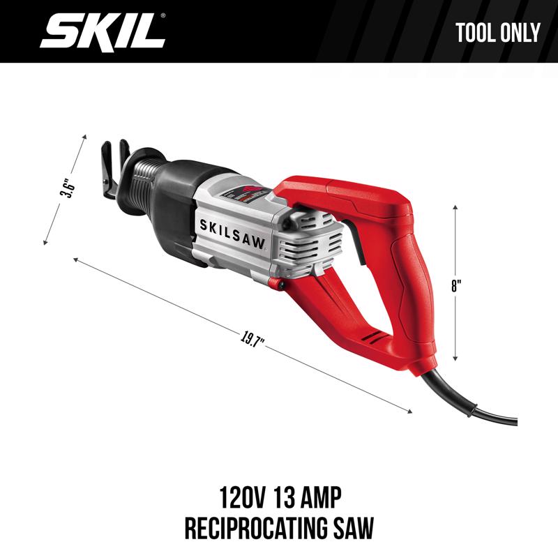 SKIL 13 amps Corded Brushed Reciprocating Saw