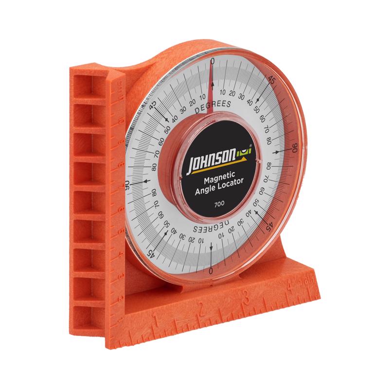 Johnson 4-3/4 in. L X 4-3/4 in. W Angle Finder Orange