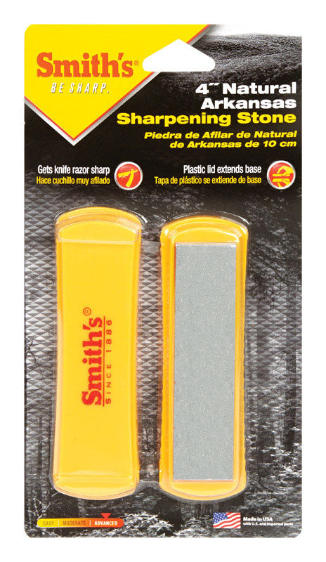Smith's 4 in. L Arkansas Sharpening Stone 1,200 Grit