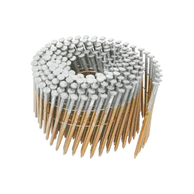 Metabo HPT 2-3/8 in. L Angled Coil Bright Framing Nails 15 deg 5000 pk
