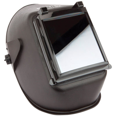 Forney Bandit III 5.25 in. H X 4.5 in. W Fixed Shade Traditional Welding Helmet #10 Black