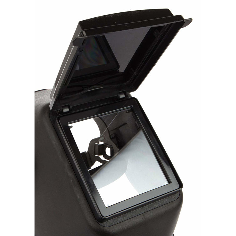 Forney Bandit III 5.25 in. H X 4.5 in. W Fixed Shade Traditional Welding Helmet #10 Black