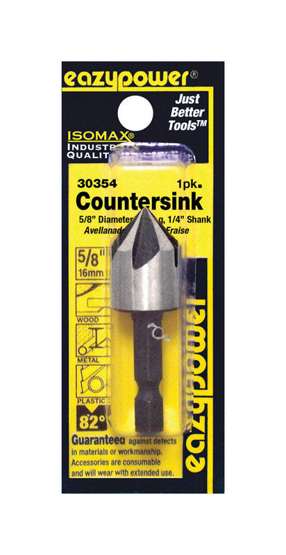 Eazypower Isomax 5/8 in. X 5/8 in. D Tool Steel Countersink Countersink Bit