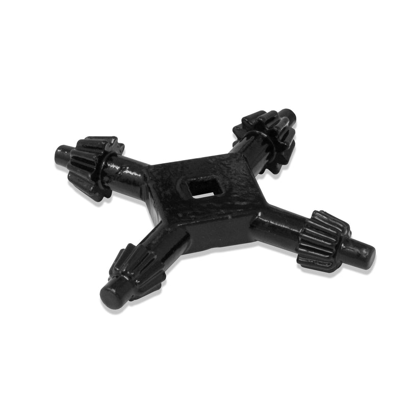 Eazypower Isomax Assorted in. Assorted Steel 4-Sided Chuck Key Thumb Handle Steel