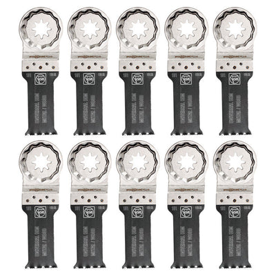 Fein StarlockPlus 1-1/8 in. X 2 in. L Bi-Metal Saw Blade Set 10 pk