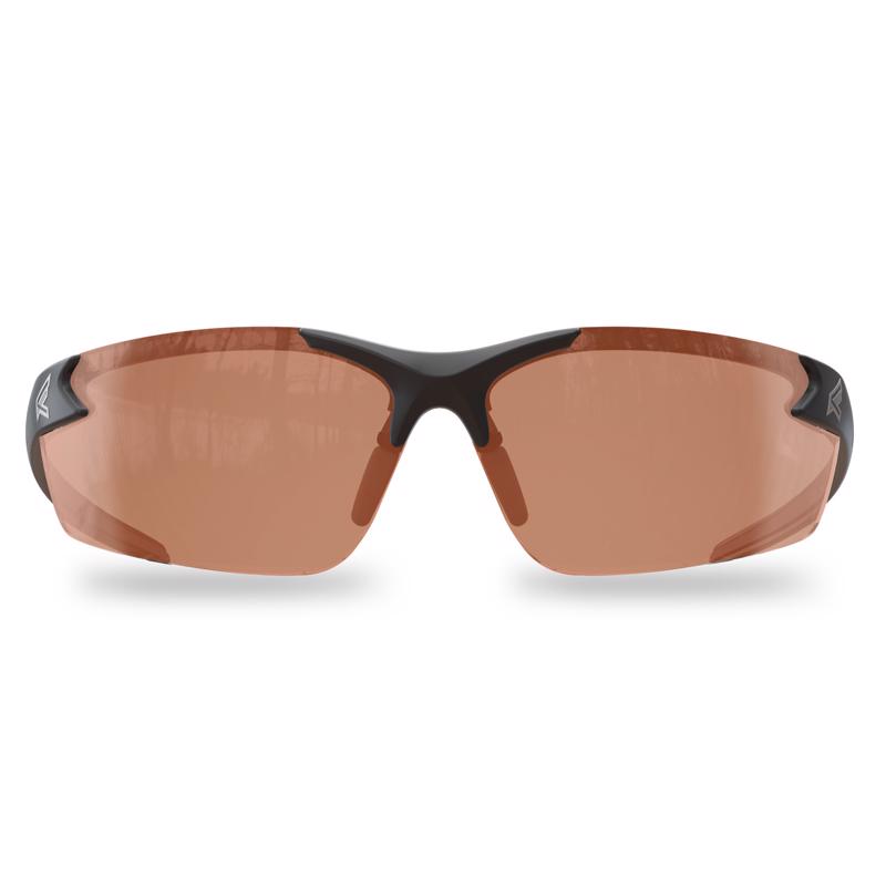 Edge Eyewear Zorge G2 Safety Glasses Amber Lens Black Frame