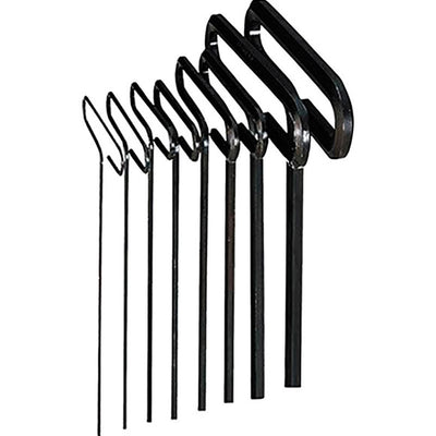Eklind 3/32 - 1/4 in. SAE T-Handle T-Handle Hex Key 8 pc