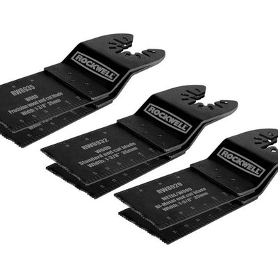 Rockwell Sonicrafter 1.375 in. L Metal E-Cut Saw Blade Set 6 pk
