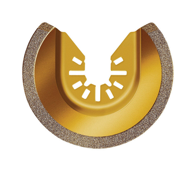 Rockwell Sonicrafter 2.5 in. L Carbide Semi-Circle Saw Blade