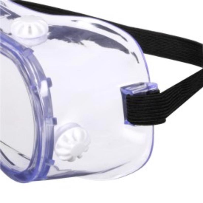 3M Chemical Splash Goggles Clear Lens Clear Frame