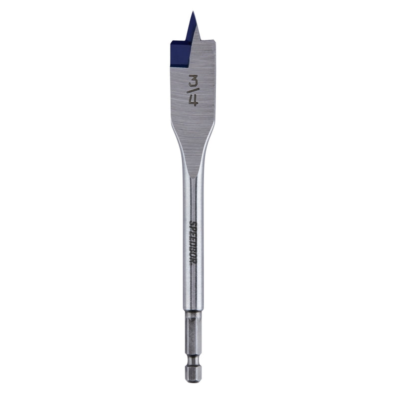 Irwin Speedbor 3/4 in. X 6 in. L Carbon Steel Wood Boring Bit Hex Shank