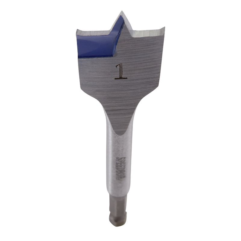 Irwin Speedbor 1 in. X 6 in. L Carbon Steel Wood Boring Bit Hex Shank