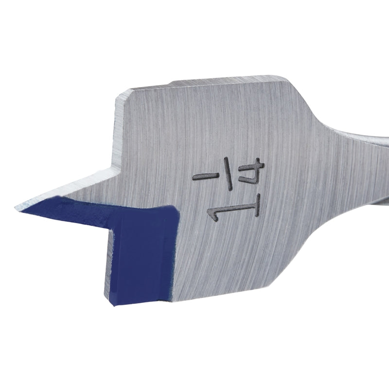 Irwin Speedbor 1-1/4 in. X 6 in. L Carbon Steel Wood Boring Bit Hex Shank