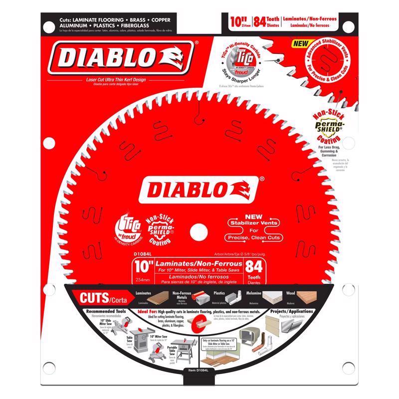 Diablo TrexBlade 10 in. D X 5/8 in. TiCo Hi-Density Carbide Circular Saw Blade 72 teeth