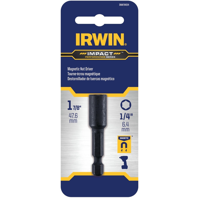 Irwin Impact Performance 1/4 in. SAE Lobular Power Nut Driver 1-7/8 in. L