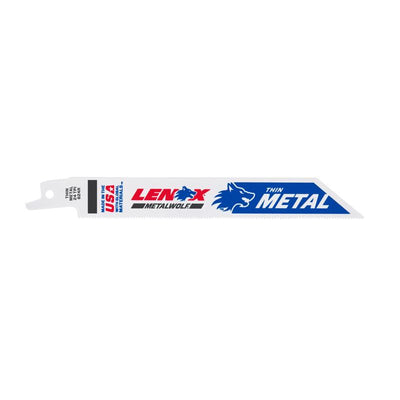 Lenox METALWOLF 6 in. Bi-Metal WAVE EDGE Reciprocating Saw Blade 24 TPI