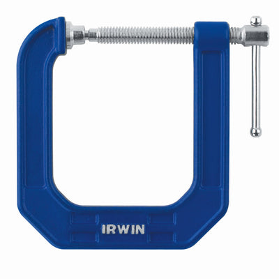 Irwin Quick-Grip 2 in. X 3-1/2 in. D Deep Throat C-Clamp