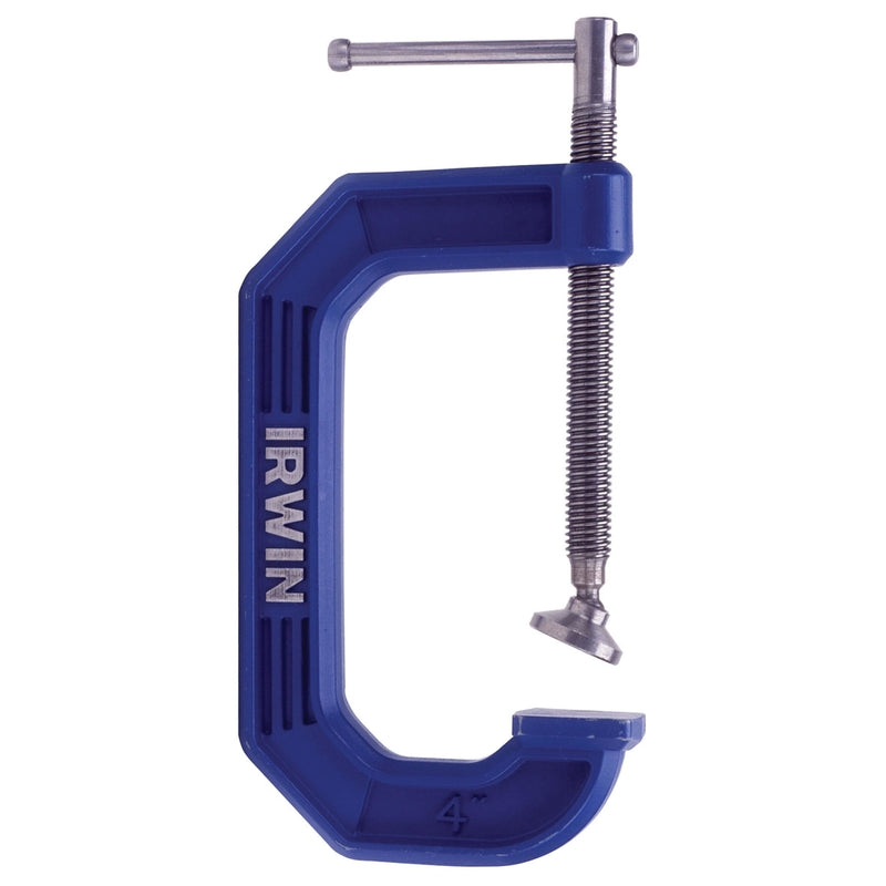 Irwin Quick-Grip 5 in. X 3-1/4 in. D Adjustable C-Clamp 900 lb