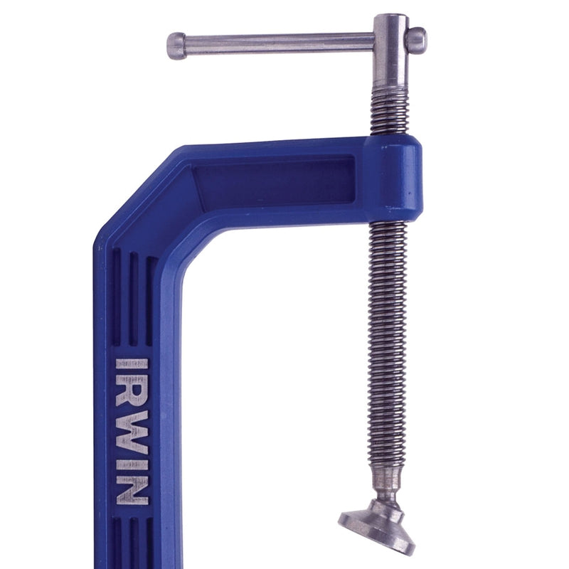 Irwin Quick-Grip 5 in. X 3-1/4 in. D Adjustable C-Clamp 900 lb