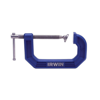Irwin Quick-Grip 1-1/2 in. X 1-1/2 in. D Adjustable C-Clamp 900 lb