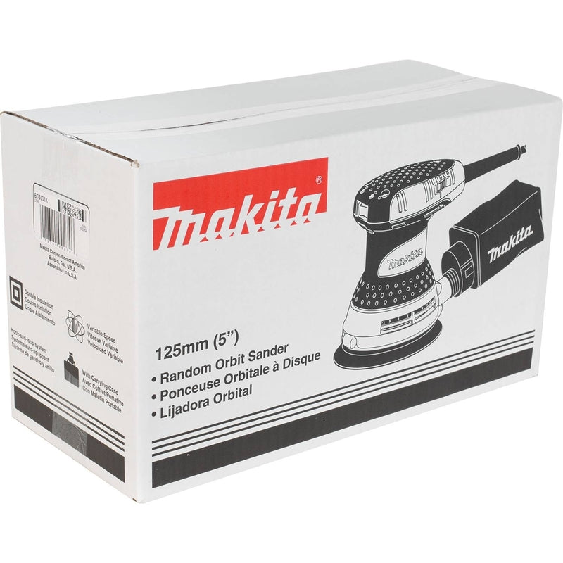 Makita 3 amps Corded 4-13/16 in. Random Orbit Sander