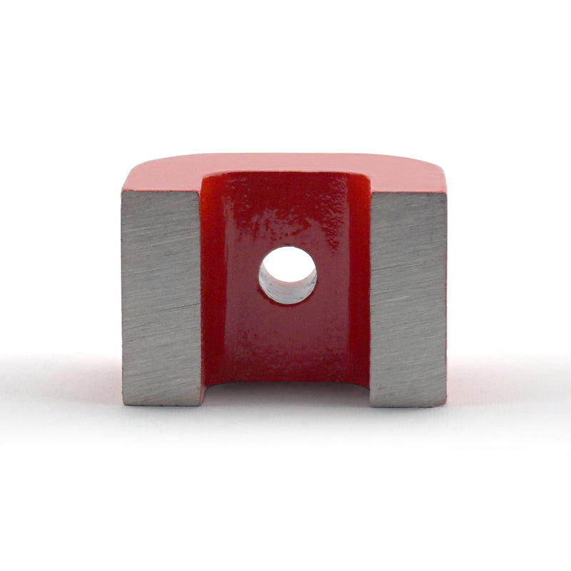 Magnet Source 1.18 in. L X .78 in. W Red Horseshoe Magnet 13 lb. pull