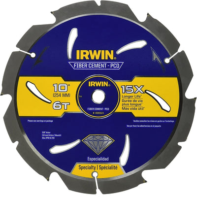 Irwin Marathon 10 in. D X 5/8 in. Steel Circular Saw Blade 6 teeth