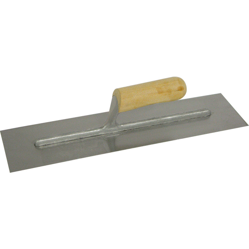 Marshalltown QLT 4 in. W X 16 in. L Polished Steel Finishing Trowel
