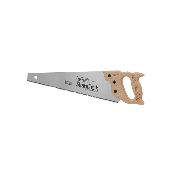 Stanley SharpTooth 20 in. Carbon Steel Hand Saw 8 TPI