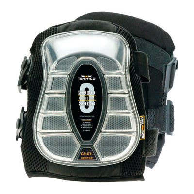 Tommyco GELite 6 in. L X 3.5 in. W Gel Knee Pads Black