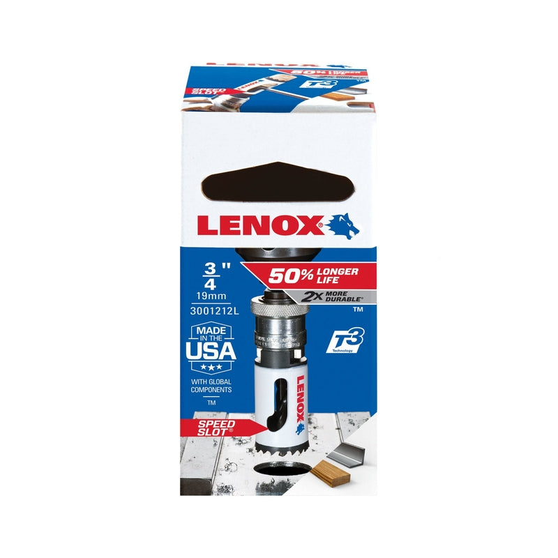 Lenox Speed Slot 3/4 in. Bi-Metal 1.5 in. L Hole Saw